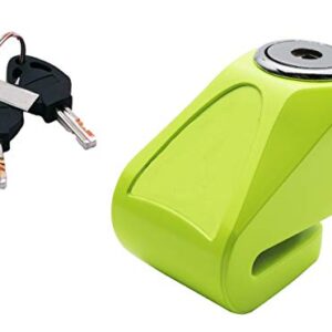 Auto Hub Stainless Steel Anti Theft Wheel Lock, Heavy Duty Disc Brake Lock for Bikes(Mix Color) Assorted