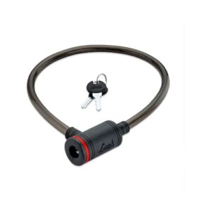 Link Multipurpose Heavy-Duty Cable Lock for Bikes, Cycles, Helmets & Scooters - 100cm Length, 7mm Steel Cable, 2 Keys Included - Assorted Color | CL-03 (Pack of 1)