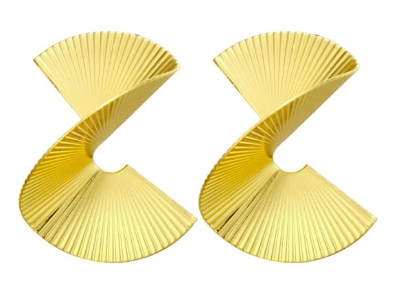 Aeoss Twisted Statement Earrings for Women | Stylish Party Earrings | Gift for Women and Girls