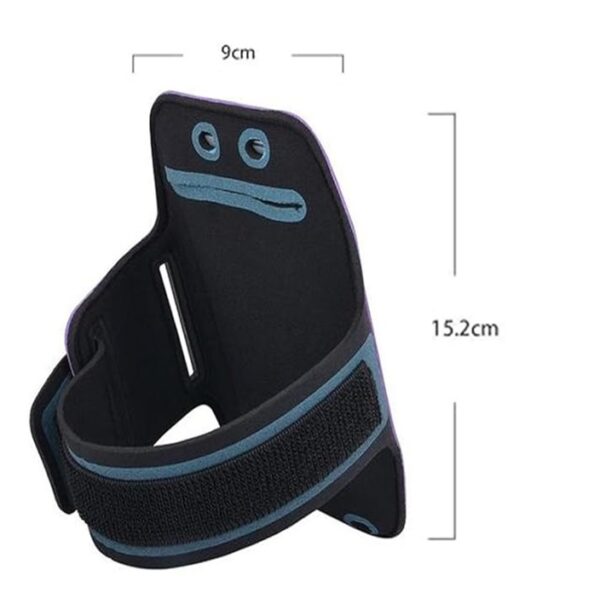Aeoss Premium Running Armband,Sports Phone Arm Case Holder for Jogging, Gym Workouts Compatible with iPhone 11 - Image 2