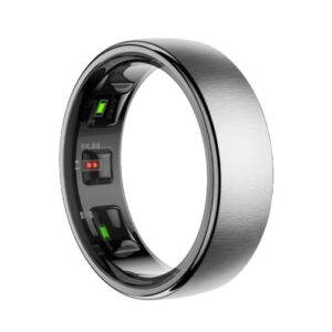 Orbix Smart Ring | Health & Fitness Tracker | Minimal Titanium Ring | Sleep & Stress Insights | Smart Ring for Men & Women | Silver Mist Size 9