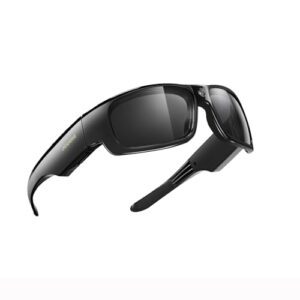 OhO Camera Sunglasses,HD 1080 Sports Cam Sunglasses with Built in 15MP Camera and Polarized UV400 Protection Safety and Interchangeable Lens