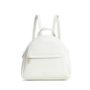 Fastrack Black College Backpack for Women | Trendy Minimalistic Backpack for Girls, Ladies, Women | College Bag for Everyday Wear made of Faux Leather