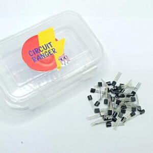 Lalitha® transistor kit combo of BC327 BC337 BC547 BC548 BC549 BC557 BC558-20pcs each | total 140 pcs | for DIY hobby projects | Assorted transistors kit 7 value - pack of 140pcs