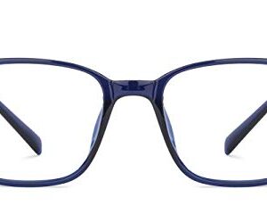 LENSKART BLU | Zero Power Blue Cut Computer Glasses | Gaming Glasses | Anti Glare, Lightweight & Blocks Harmful Rays | UV Protection Specs | Men & Women