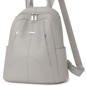 TrueArch Anti-Theft Cross Leather Backpack & Purse for Women | Shoulder Bag for Women and Girls | College Bag for Girls | Multipurpose Travel Bag | Durable | Convertible