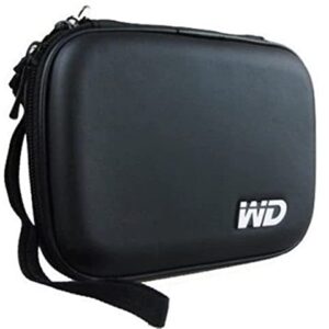 Sellingal Hard Disk Drive Pouch Case for 2.5 inches HDD Cover WD Seagate Slim Sony Dell Toshiba (Black)