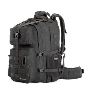 Tripole Alfa 45 Litres Military Tactical Backpack and Rucksack with Detachable Sling Bag | Rain Cover | 3 Year Warranty