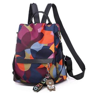 Womens Girls Women Girl MIni Small Backpack Backpacks Bagpack Nylon Anti-Theft Rucksack Daypack Travel Picnic Outdoor Work Gym Lightweight Shoulder Bag Backpack for Womens Girls