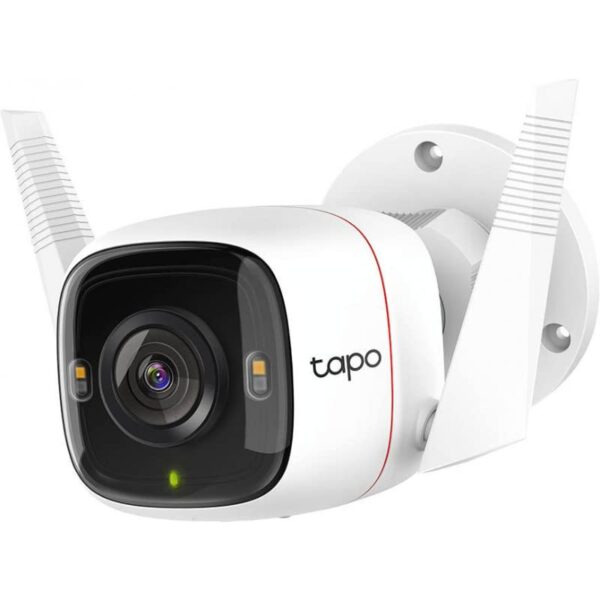 Tapo 4MP 2K QHD (2560X1440) Outdoor CCTV Security Wi-Fi Smart Camera -Alexa Enabled -Weatherproof -Full Color Starlight Night Vision -2-Way Audio -Up to 256 GB SD Storage - C320Ws- White - Image 4