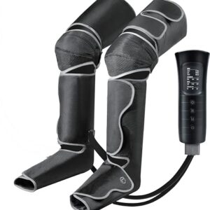 ARG Arogya Full Leg Massager Heat & Air Compression, Feet, Calf, Knee & Thighs Pain Relief or Relaxtion Improve Blood Circulation 3 Mode Intensity, Handheld Controller Foot Massager