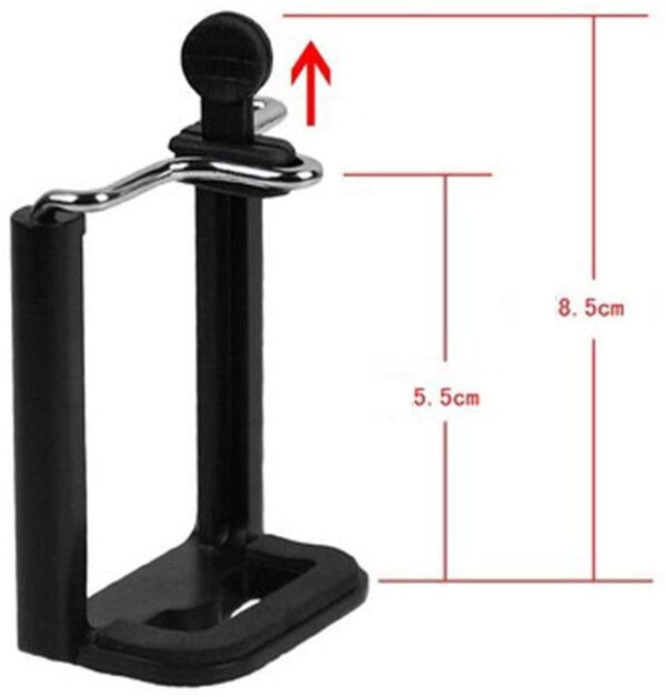 Aeoss Phone Tripod Mount Holder Clip Clamp Bracket Monopod Selfie Stick Stand Adapter (Combo) - Image 8