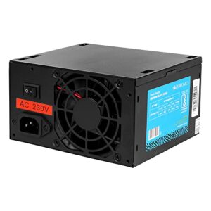 Amazon.in Buy Zebronics 450W Black Gold Power Supply with 3X SATA connectors, 2X Molex, 80mm Built-in Fan, Extra Long Cables, 1.2 Meter Power Cable and Suitable for Regular use Computers