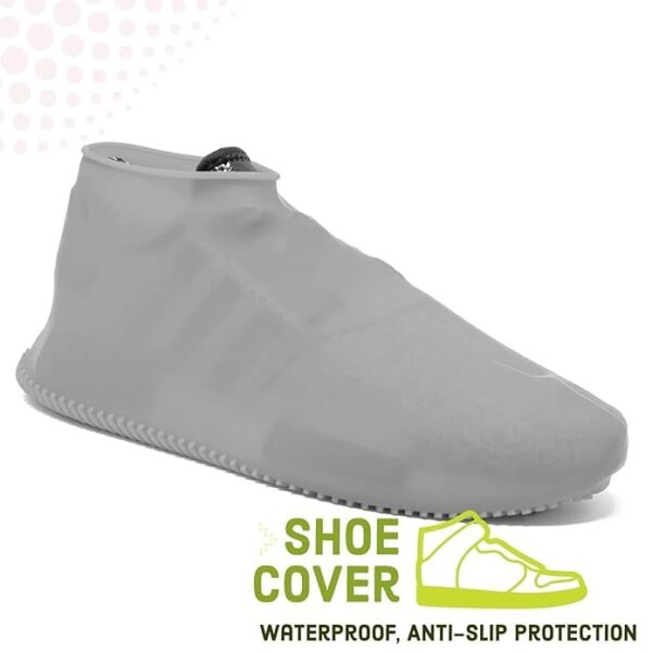 Waterproof Shoe Covers Reusable Silicone Cover Shoes Rain Boots for Men, Women, Kids |Overshoes Protectors for Kitchen, Indoor,Outdoor.Silicone Shoes Cover (Rain Shoe Cover) - Image 5