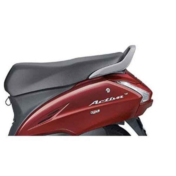 AutokraftZ Black Leather Seat Cover for Honda Activa - Fits All Models (3G/4G/5G/6G), Waterproof, Heat Resistant, Rope Fitted, Durable and Stylish Protection - Image 5