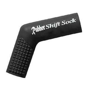 Favourite bikerz Gear Boot Shoe Protector Rubber Shifter Sock Cover for Motorcycle (Black Finish)