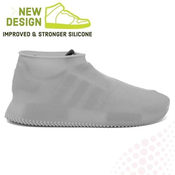 Waterproof Shoe Covers Reusable Silicone Cover Shoes Rain Boots for Men, Women, Kids |Overshoes Protectors for Kitchen, Indoor,Outdoor.Silicone Shoes Cover (Rain Shoe Cover) - Image 4
