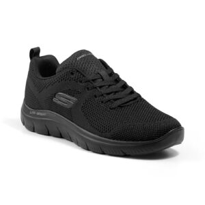 Skechers Mens Summits - Brisbane Black Sneaker