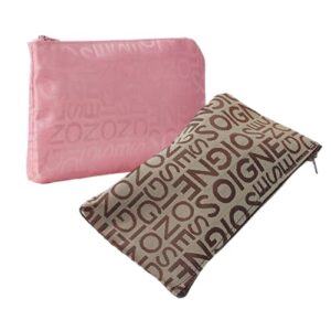 Aeoss Women Multipurpose Pouch Purse Cases Makeup Bag CASE KIT Coin Money Cosmetics Gift Bag 2PAIR