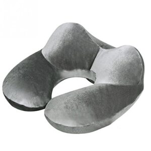 Aeoss Travel Pillow, Inflating Neck Pillow with Soft Velvet Cover, Eye Mask & Ear Plug Washable for Airplanes Amazon.in: Bags, Wallets and Luggage