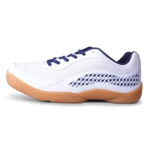 Nivia Flash 2.0 Badminton Shoes for Men Blue White Sky Blue