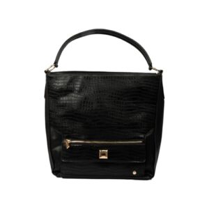 bulchee Ladies Shoulder Bag in Black and Brown