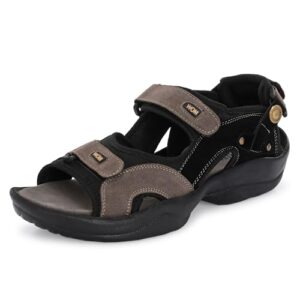 Centrino Sandal for Men | Grip Insole for Stability | Modern Look with Adjustable Straps | Comfortable Footwear for Hiking