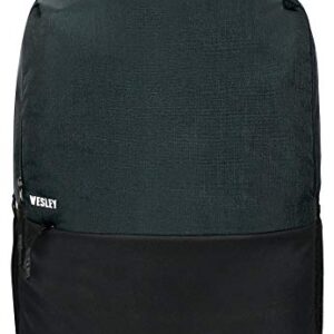 Wesley Milestone 2.0 Casual Waterproof Laptop Backpack/Office Bag/School Bag/College Bag/Business Bag/Travel Backpack (Dimensions:13x18 inches) (Compatible with 15.6" laptop) 30 L, Charcoal black