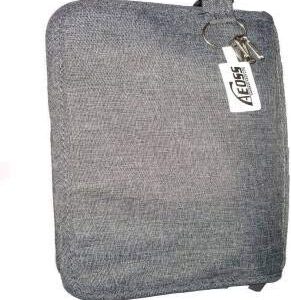 Aeoss New Passport Holder Passport Wallet Travel Document Multi-Functional ID Card Credit Card Holder Storage Organizer Clutch (Grey)