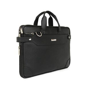 Zipline Office Laptop Messenger Bags for Men, Black Bag laptop bag