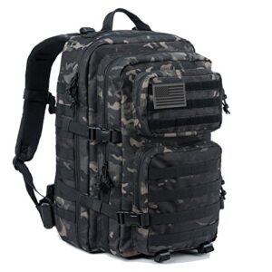 REEBOW GEAR Military Tactical Backpack Large Army 3 Day Assault Pack Molle Bag Backpacks