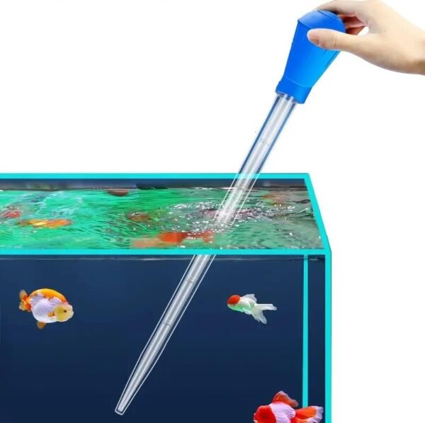 VAYINATO® Manual Fish Tank Water Changer Aquarium Dropper, 50Ml Aquarium Clean Pipette Dropper, Fish Tank Cleaning Waste Remover, Aquarium Gravel Cleaning Straw Aquarium Tool by Petzlifeworld
