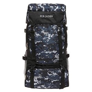 Fur Jaden 55 LTR Rucksack Travel Backpack Bag for Trekking, Hiking with Shoe Compartment