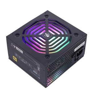 Amazon.in Buy ZEBRONICS ZS500 500W Power Supply with Silent 120mm RGB Fan, SATA x 3, 12V 28A (Max.), Over Voltage/Short Circuit Protection