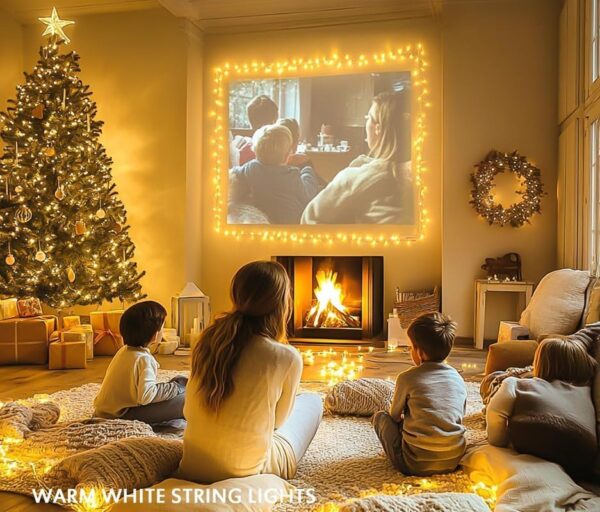 Desidiya® 30 Meter Rice Lights Warm White | LED Decorative String Fairy Lights for Bedroom, Balcony, Living Room, Party, Wedding & Festival Decoration - Image 5