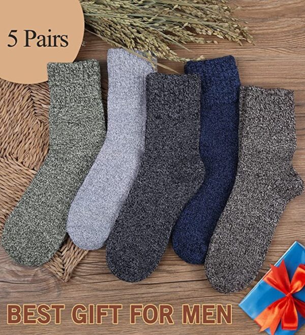 Aeoss Women's Regular Premium Wool Socks Multicolour PACK OF 3 - Image 8