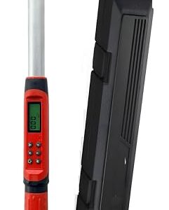 XPR3SS Digital Torque Wrench 1/2" Drive 17 to 340Nm(12.54 to 250.78 ft-lbs) Electronic Torque Wrench With ±0.6% Accuracy, Vibration, Buzzer, Preset Value & LED Flash Notification for Auto, Truck, Car