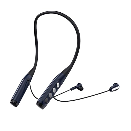 meloE Qualix-B Bluetooth Hearing Aids With Phone Connectivity, Rechargeable Wireless Hearing aids, Long Battery Life, Bluetooth 5.2 Connectivity, Neckband Hearing Aids For Deaf People, Deafness Hearing Amplifier For Hearing Loss - Image 2