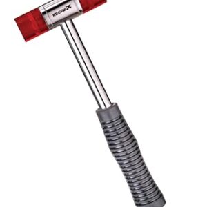KEEAN 30 MM Soft Faced Acetate Mallet Industrial Hammer Non Slip Rubber Grip Bending Forming Metal Tile Fitting Wood Work Professional