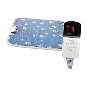 LOOM TREE® Dog Heating Pad Electric Dog Cat Heated Blanket Mat with Chew Resistant Cord 40X60Cm | 1 Piece Electric Pet Heating Pad