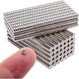 Mini Magnets - 100pcs Tiny Round Magnets for Crafts 4X1.5 MM SIZE