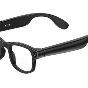 Aeoss AI Video Smart Glasses for Men & Women- Real-Time Translation, 8MP HD Video Recording Camera, Bluetooth Audio/Calls, Voice Assistant for Outdoor Sports & Driving