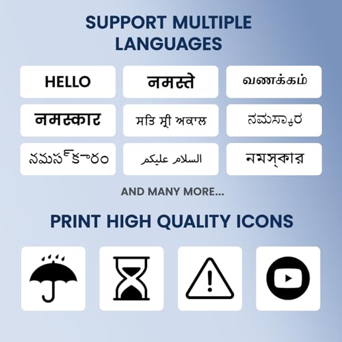 SEZNIK Josh Bluetooth Thermal Label Printer | Inkless Mini Rechargeable | MRP, Barcode, Excel File Printing | Cloud, Mobile, Desktop | Jewellery, Round Labels | Up to 2-inch Print | 1 Year Warranty - Image 6