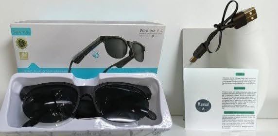 Aeoss Smart Audio Sunglasses with Smart Touch Control - Open Ear Wireless Bluetooth 5.4 with Hands-Free Calling & Polarized UV400 Lenses for Men & Women - Image 7