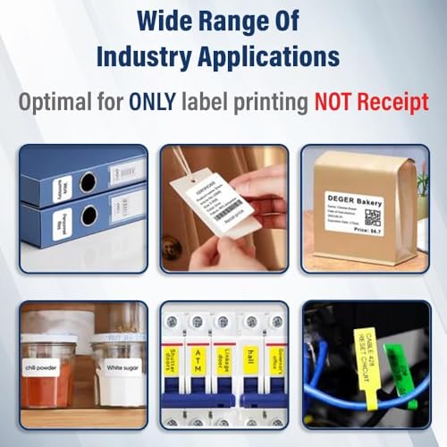 SEZNIK Josh Bluetooth Thermal Label Printer | Inkless Mini Rechargeable | MRP, Barcode, Excel File Printing | Cloud, Mobile, Desktop | Jewellery, Round Labels | Up to 2-inch Print | 1 Year Warranty - Image 8